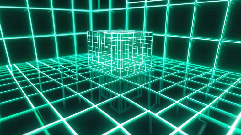 4k 3d wireframemesh wallpaper scaled