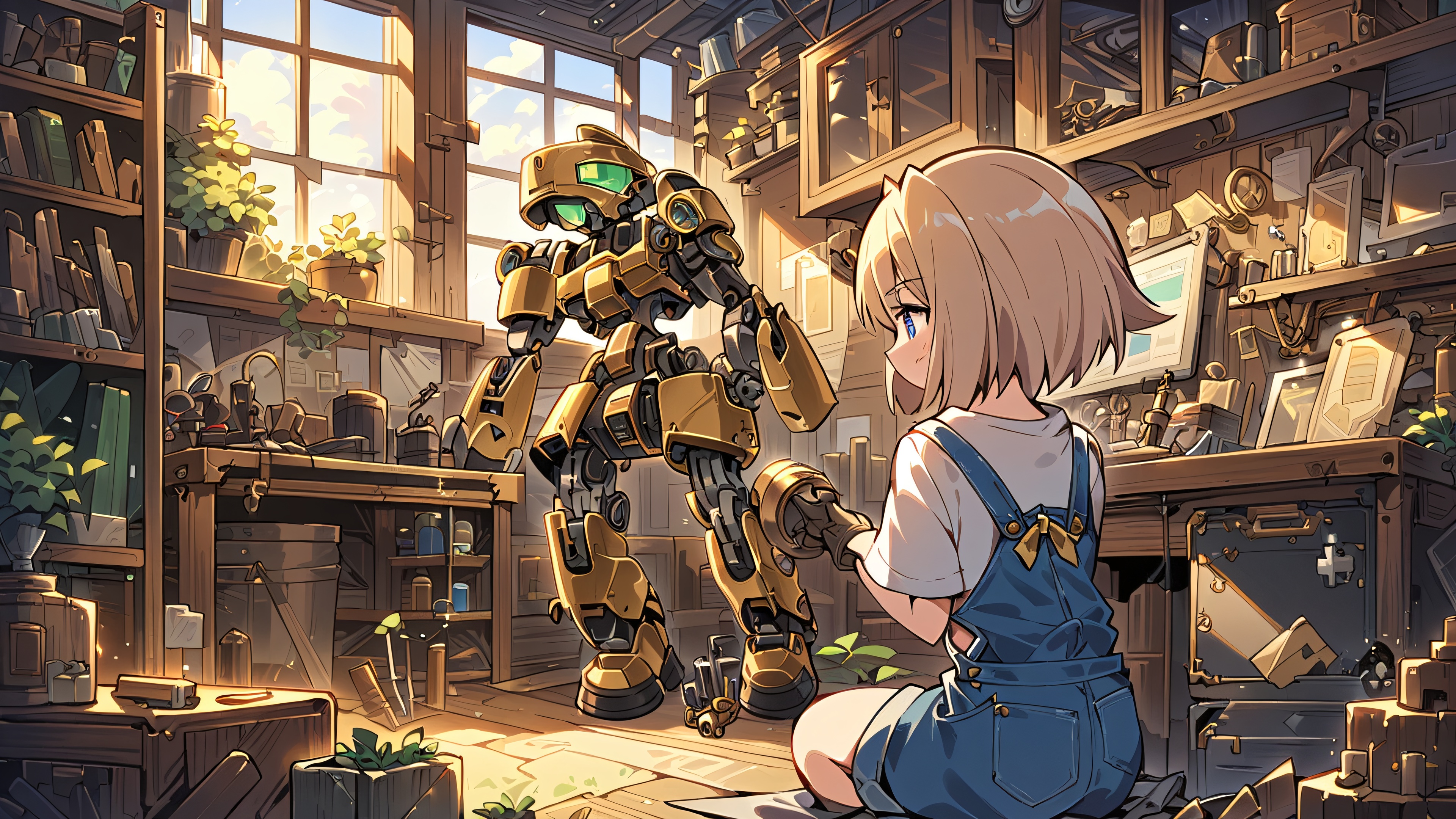 4K wallpaper of Char AnimeMech2