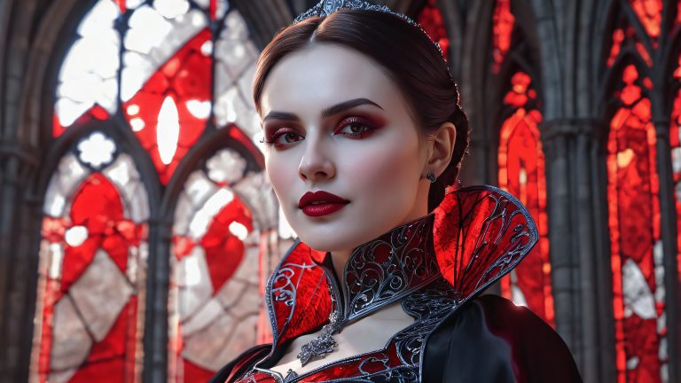 4k char gothiclady wallpaper scaled