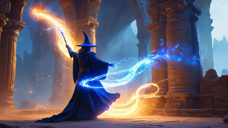 4k char magiccaster wallpaper scaled