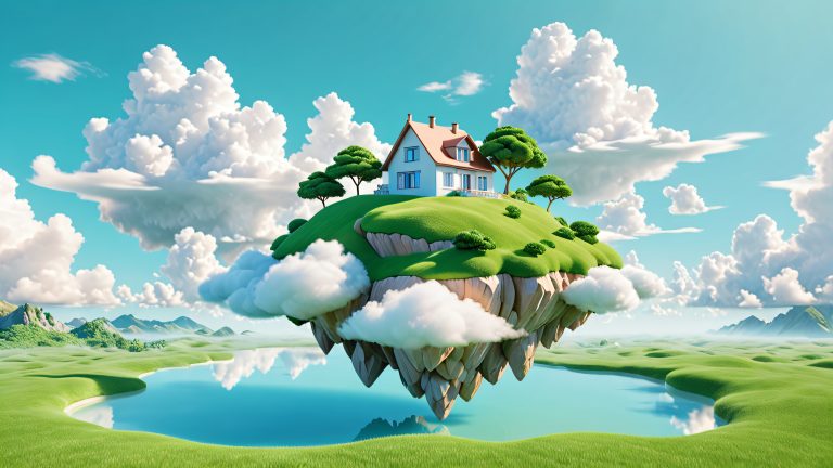 4k clay cloudisland wallpaper scaled