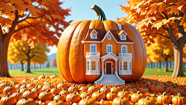 4k clay pumpkinhouse wallpaper scaled