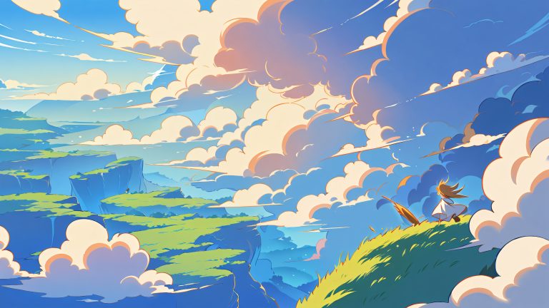 4k ghibli laundry wallpaper scaled