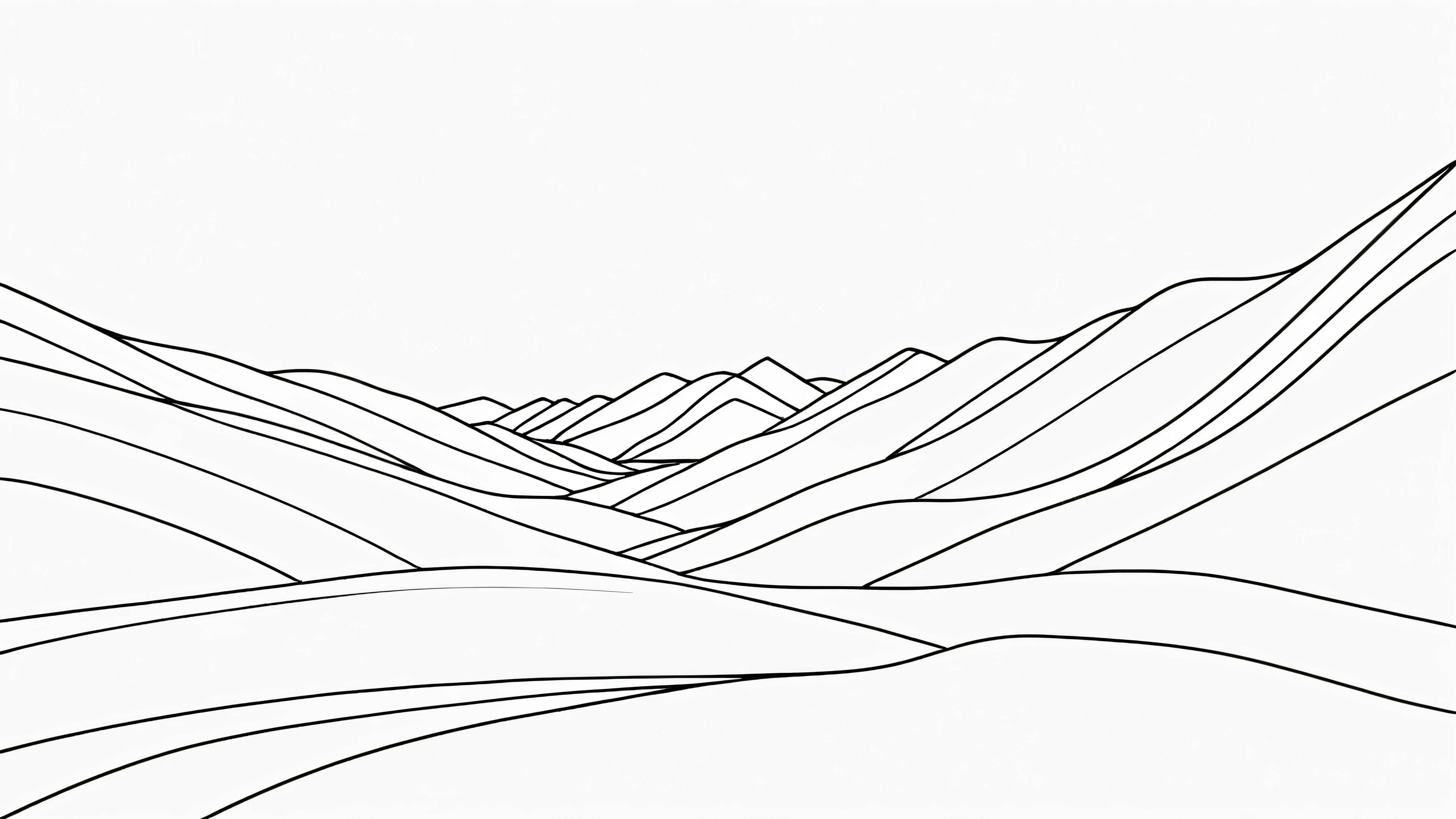 4K wallpaper of Minimal Line