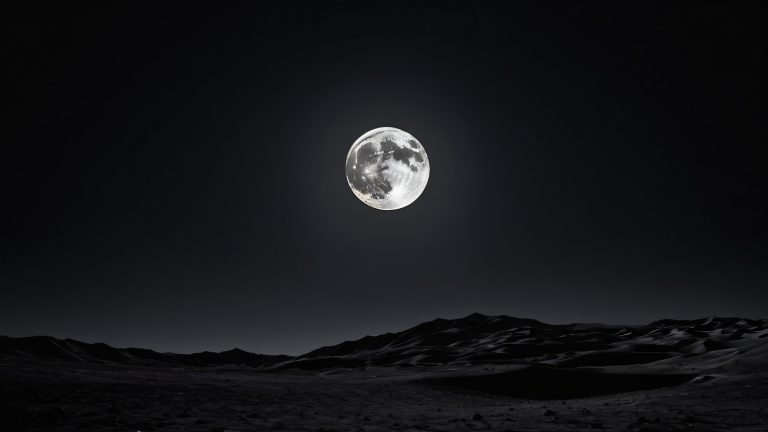 4k oled moon wallpaper scaled