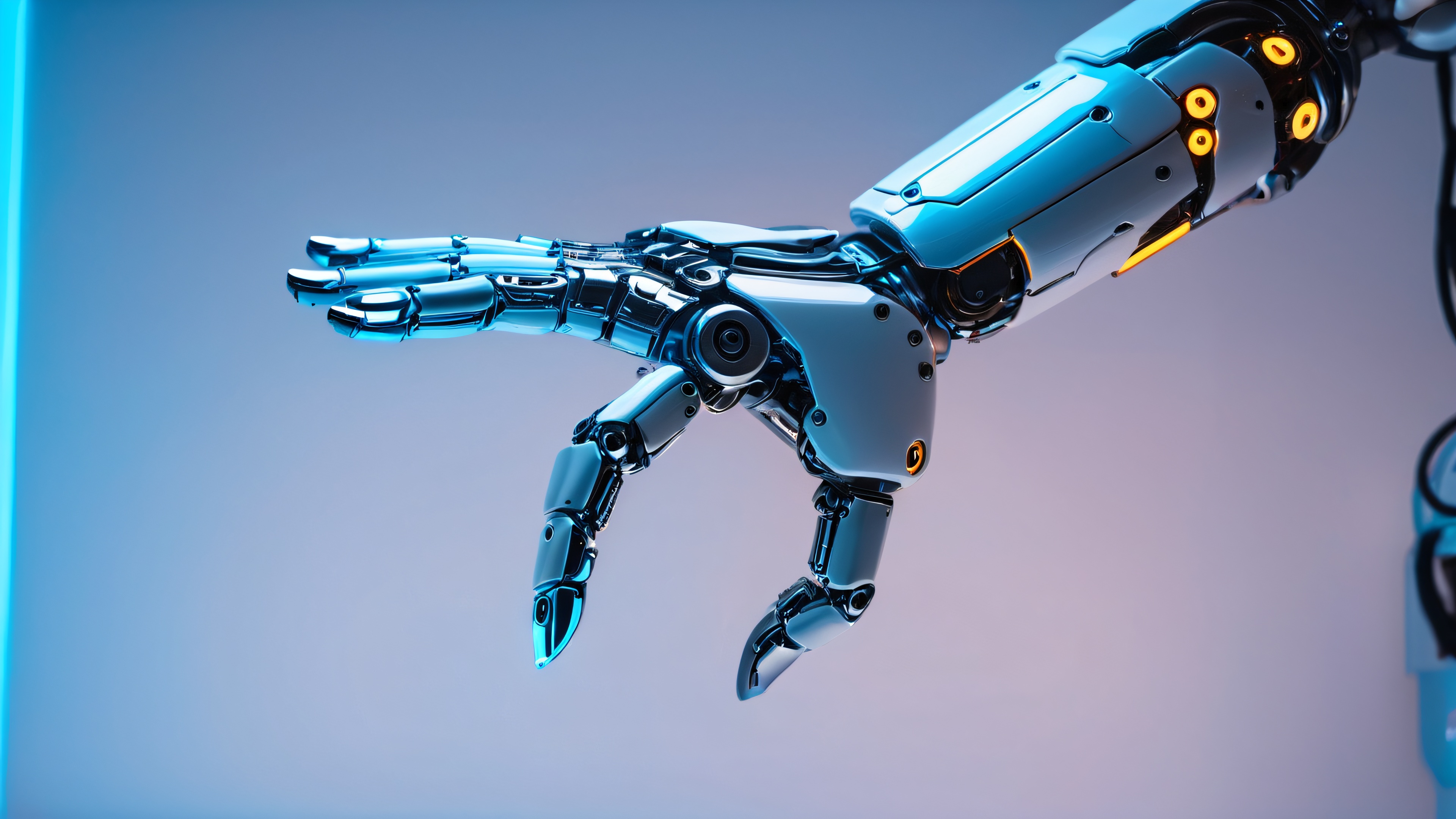 4K wallpaper of SciFi CyberImplant