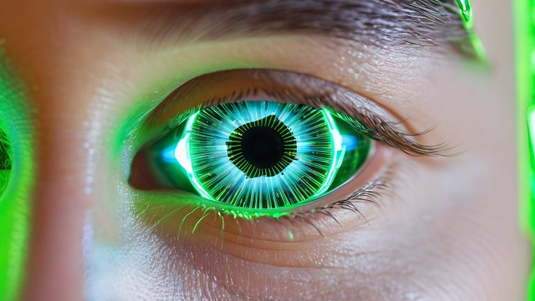 4k scifi cyborgeye wallpaper scaled