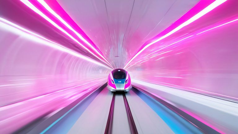 4k scifi hovertrain wallpaper scaled