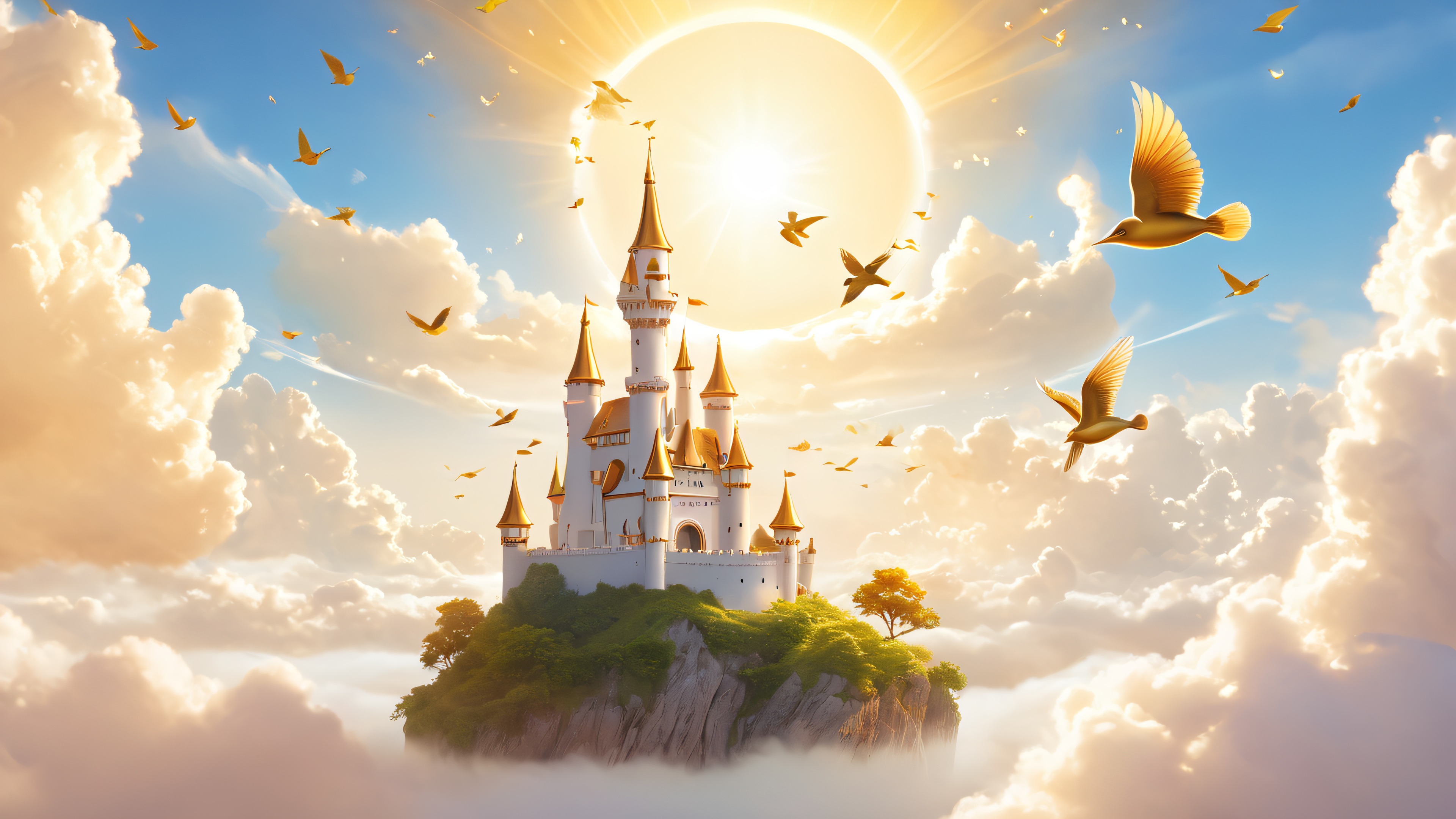 4K wallpaper of Story Castle