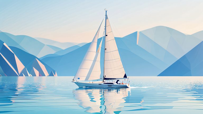 4k vector ocean wallpaper 1 scaled