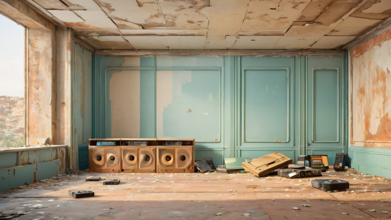 abandoned playstation store wallpaper 4k scaled