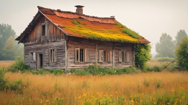 abandoned silesian village 4k wallpaper scaled