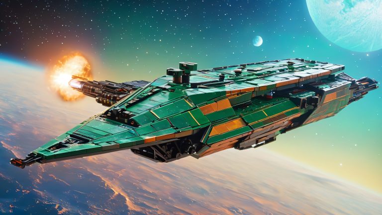 abandoned spaceship desperate plight scaled