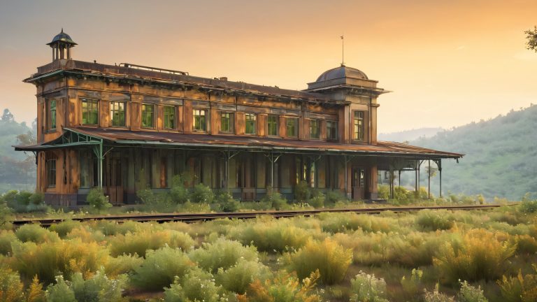 abandoned train station 4k wallpaper scaled