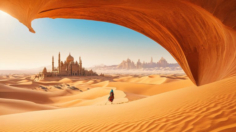 ancient city wonder 4k wallpaper scaled