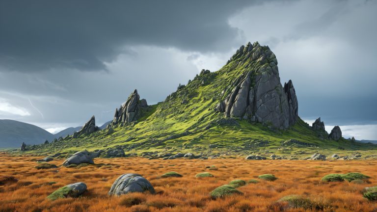 ancient giant earthly hues 4k wallpaper scaled