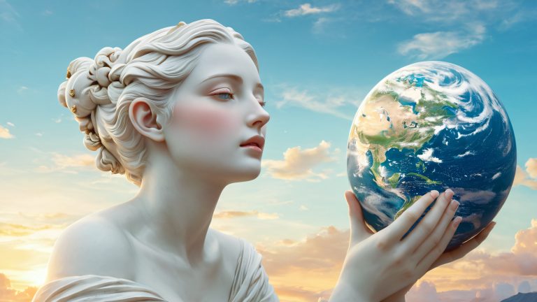 android holds earthly memories 4k wallpaper scaled