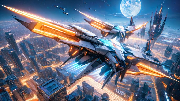 anime futuristic wallpaper valkyrie clouds scaled