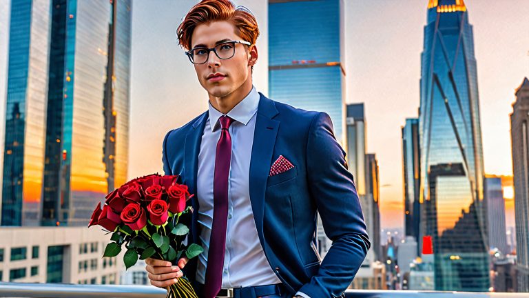 anime nervous encounter 4k wallpaper young man awaits angelina arrival scaled