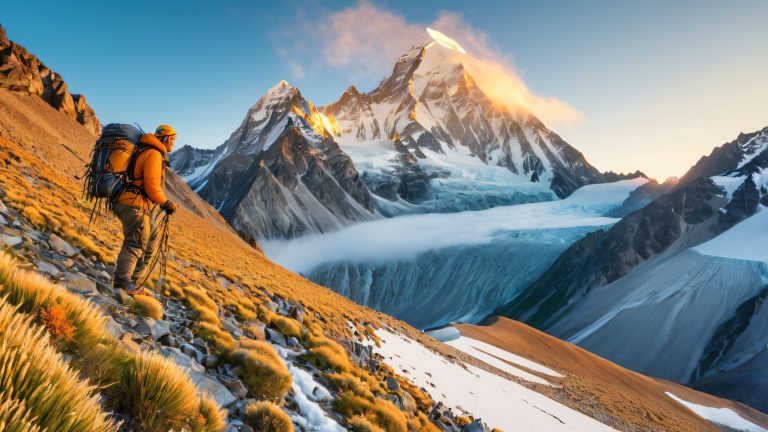 aoraki lever du soleil ascension du sommet à l'échelle