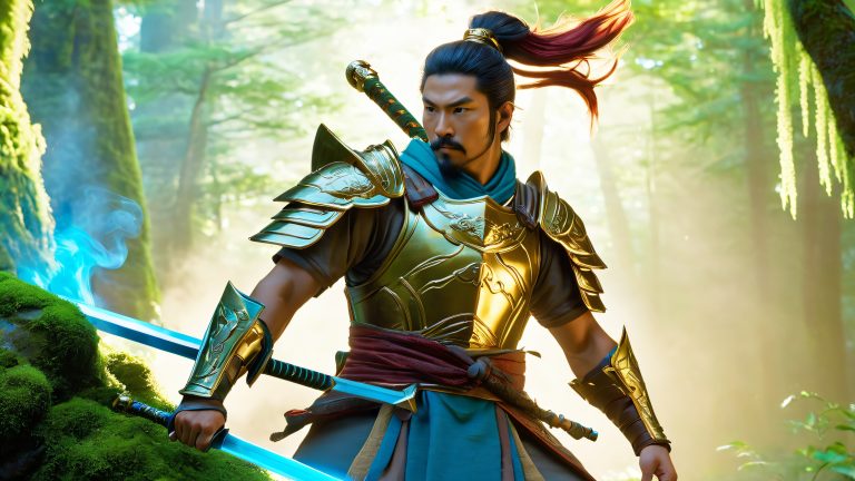 arataki itto 4k wallpaper fantasy scaled