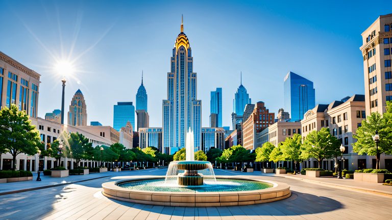 att building charlotte art deco 4k wallpaper scaled