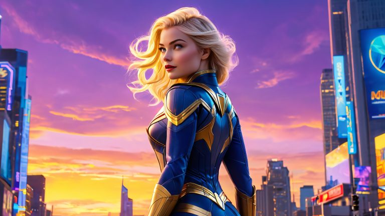 aurora superhero 4k desktop wallpaper scaled