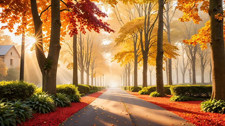 autumn morning serenity scaled