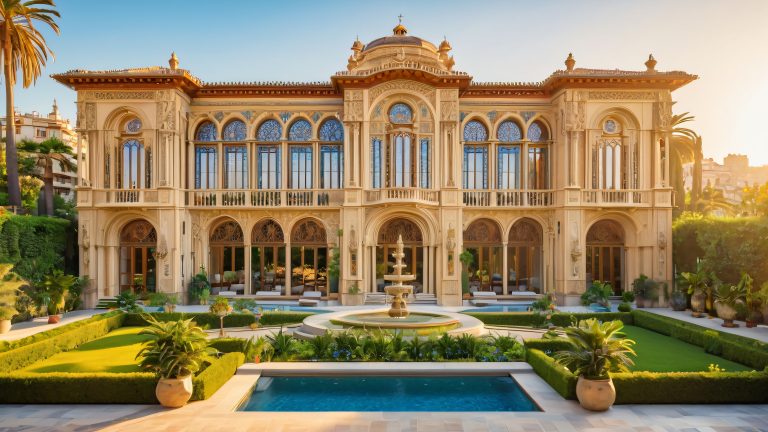 barcelona mega mansion wallpaper scaled