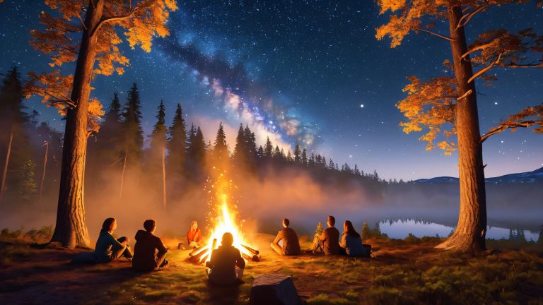 bonfire gathering night scaled