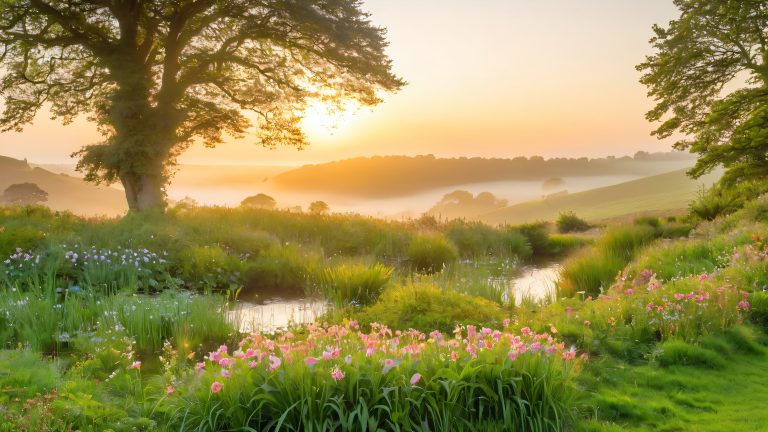 boscombe down misty morning wallpaper scaled