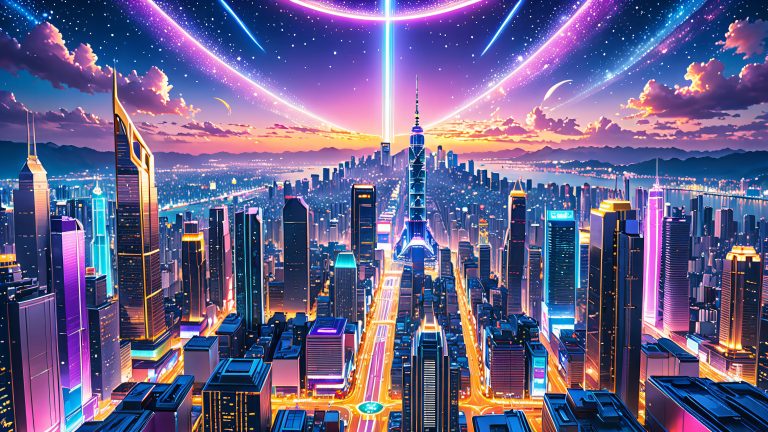 celestial suisei hoshimachi 4k anime wallpaper scaled