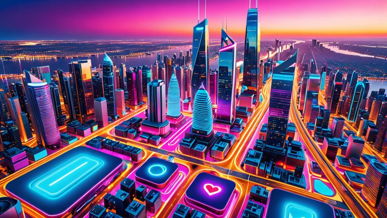 chaos of digital content 4k wallpaper scaled