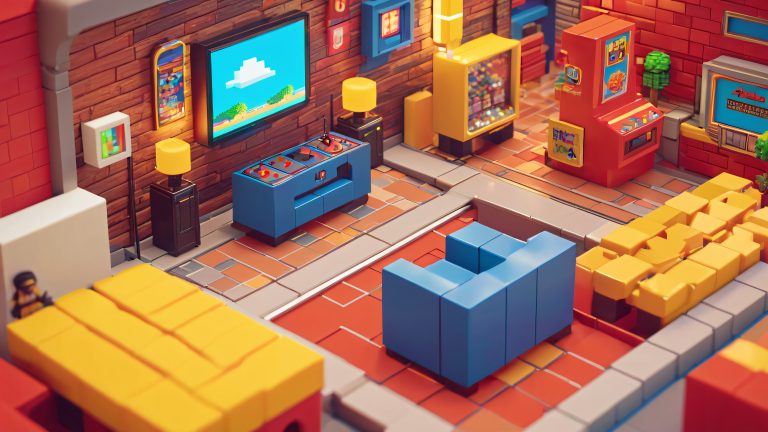chibits 4k retro video game nostalgia wallpaper scaled