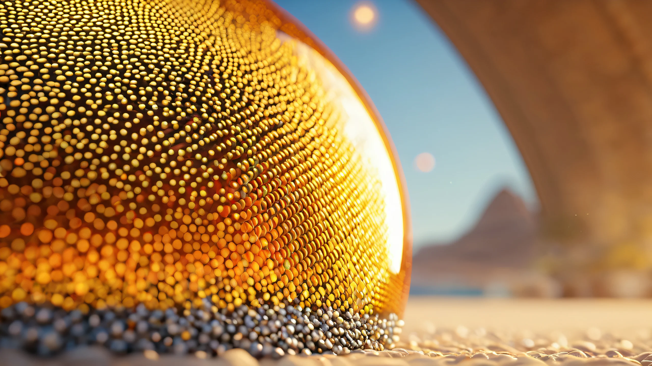 A stunning cityscape with precise depth of field focus and cinematic lighting.