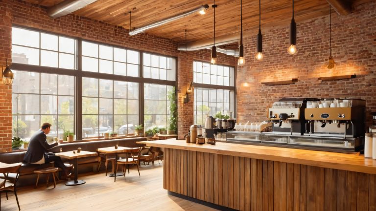 coffee shop interior 4k wallpaper scaled