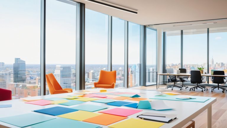 collaborative workspace 4k wallpaper business scaled