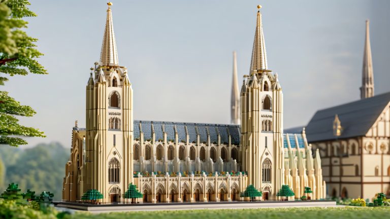 cologne cathedral lego mosaic wallpaper scaled