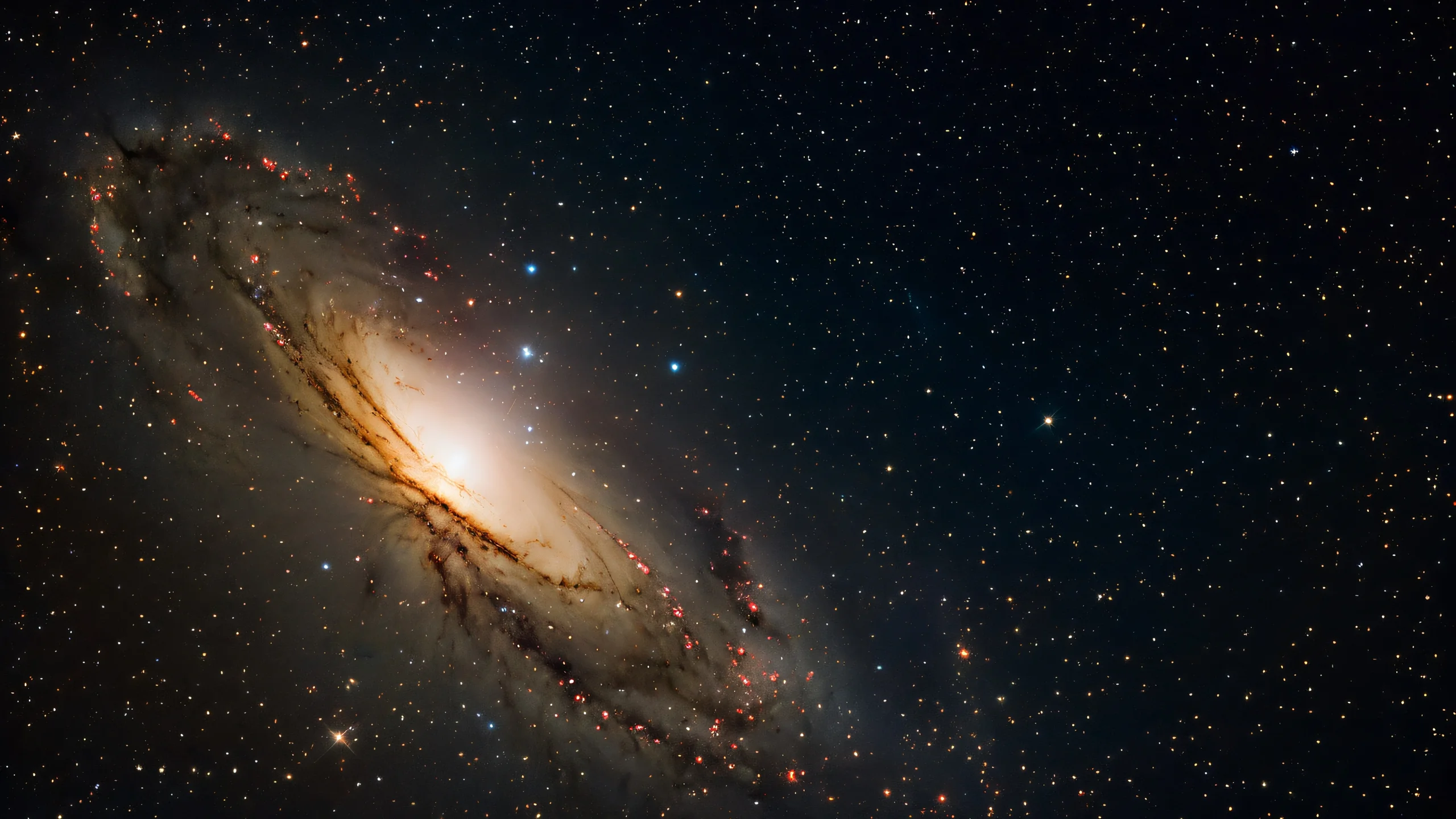 Highly detailed celestial map with star patterns and nebulae textures.