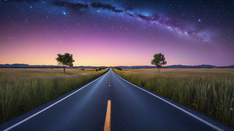 cosmic highway nightscape scaled