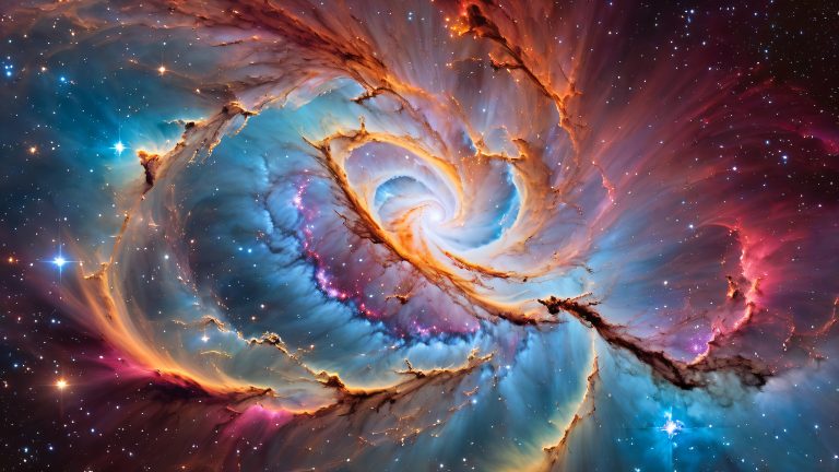 cosmic vortex 4k wallpaper scaled