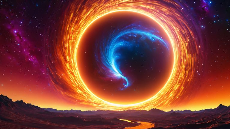 cosmic vortex solar storm 4k wallpaper scaled