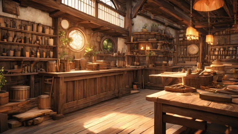 cozy woodshop sanctuary scaled