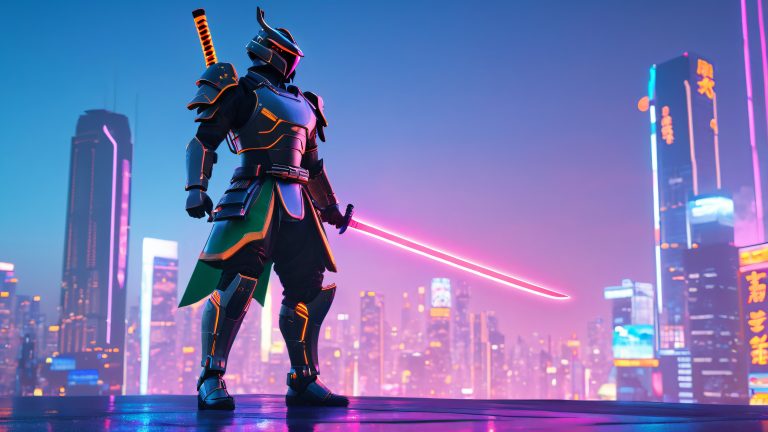 cyber samurai twilight scaled