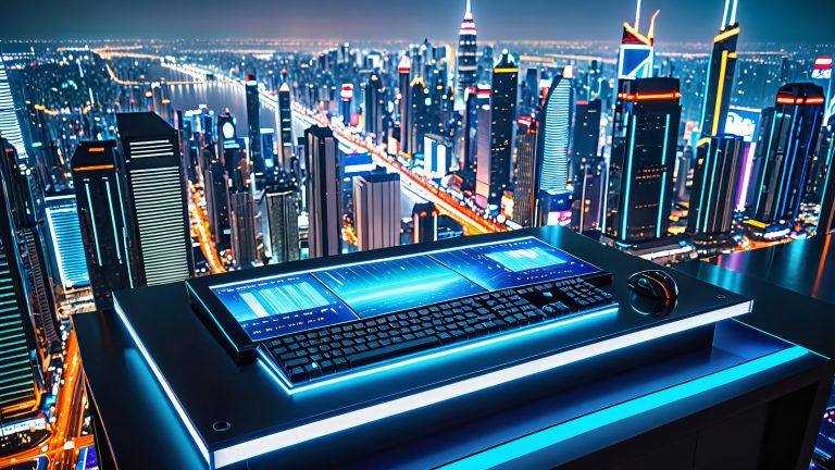 cyberpunk cityscape 4k wallpaper scaled