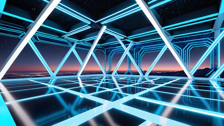 cyberpunk holographic hub scaled