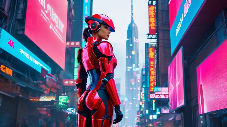 cyberpunk mercenary alleyway wallpaper 4k scaled