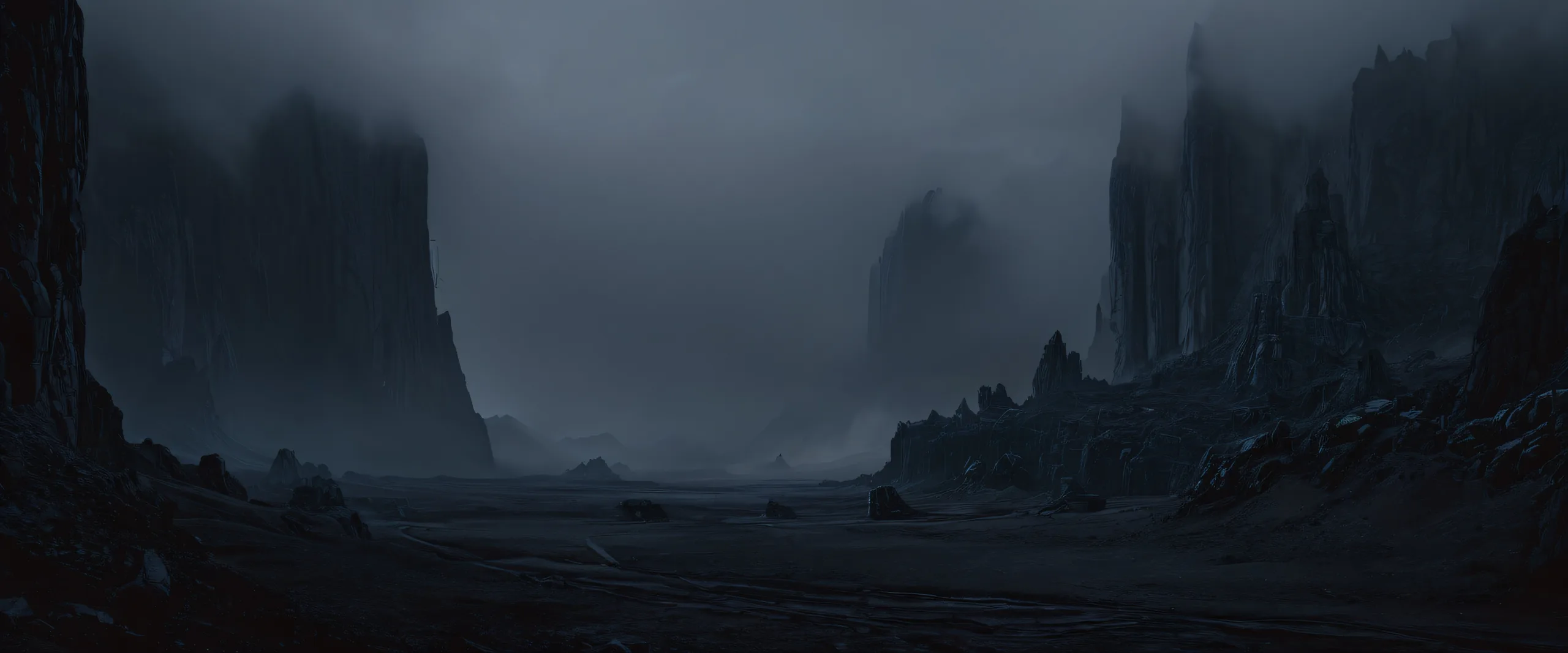 Cyberpunk Metropolis Elegance Aesthetic PC Wallpaper A dramatic and atmospheric cyberpunk scene for desktop use on PC or Desktop/PC, featuring a cityscape with dark and moody lighting.