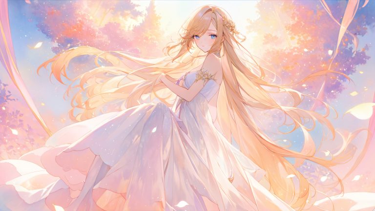 cyrene ethereal princess wallpaper scaled