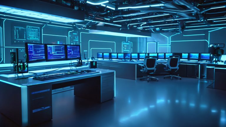 dark cyber room 4k wallpaper hackers paradise scaled